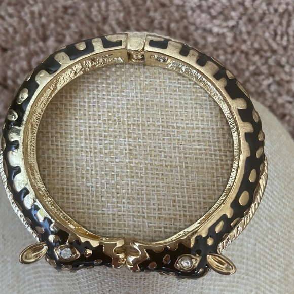NWOT Brown and Gold Giraffe Bracelet - Picture 2 of 2